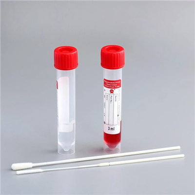 3ml dauðhreinsaður leki-Proof Virus Transport Medium Kit fyrir veirusýnasöfnun